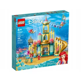  LEGO Disney 43207 Ariel víz alatti palotája