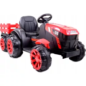    12V-OS AKKUMULÁTOROS TRAKTOR, 2 MOTOR, TÁVVEZETŐ PÓTfutó