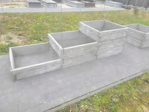  Virágcserép 300 cm x 100 x 75 cm beton