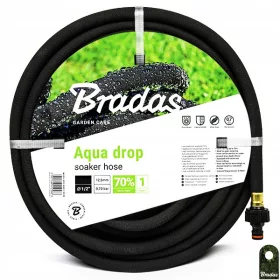   Bradas Aqua csepp csepegtető tömlő 20 m + Bradas ECO-PWB2195 csatlakozás