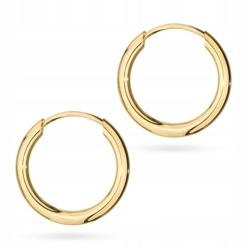  ARANYKARIKÁS FÜLBEVEZŐ 12mm pr. 585 GYŰRŰ KERÉK 14k