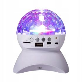  LED DISCO BALL 600MAH FEKETE / FEKETE