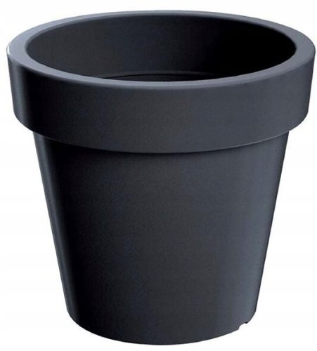  Prosperplast virágcserép 58,2 cm x 58,2 x 52,3 cm átmérő 58,2 cm műanyag szürke és ezüst árnyalatok