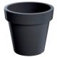  Prosperplast virágcserép 58,2 cm x 58,2 x 52,3 cm átmérő 58,2 cm műanyag szürke és ezüst árnyalatok