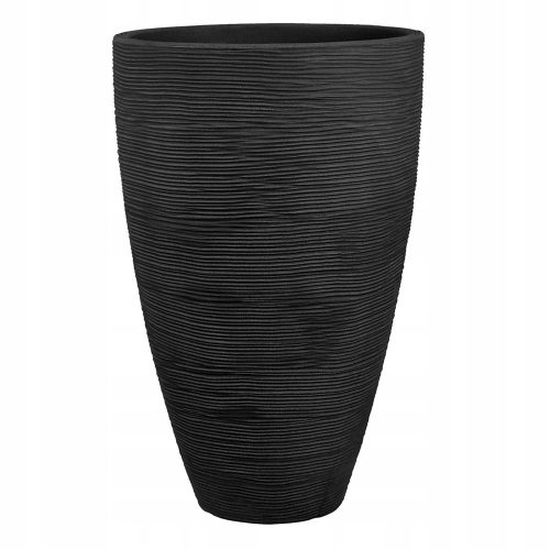 Teraszos virágcserép 45 cm x 45 x 70 cm átmérőjű 45 cm műanyag antracit