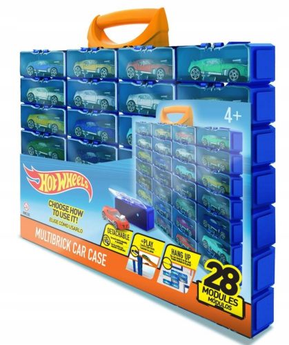  HOT WHEELS Bőrönd 28 AUTÓHOZ HWCC8C AUTÓKONNÉR ÚJ