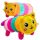  Mascot puha játék Kitty Aranyos ennivaló macskaház Gabi