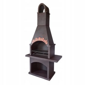    Beton szenes kerti grill, Eros grill + ingyen acél rács és festék