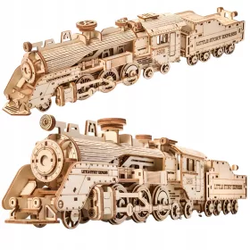  Little Story Fa Puzzle Modell 3D DIY Puzzle - Mozdony