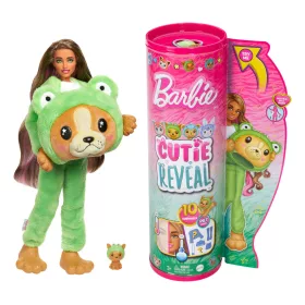    Barbie Cutie Reveal Frog Dog Doll sorozat Állati jelmezek HRK24