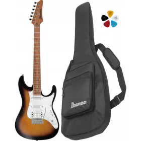    Ibanez ATZ10P-STM Andy Timmons Signature gitár + tok + csákányok