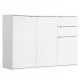  SaraMeble OFFICE komód 111 x 35 x 80 cm fehér fehér