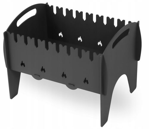  HAJTHATÓ MANGÁL GRILL NYÁRSOK PREMIUM 3 MM