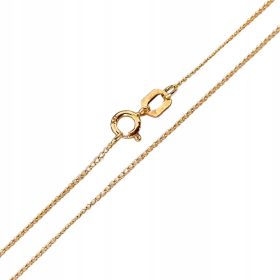    585 arany lánc, finom páncél erős szövéssel, páncél ajándék, 50 cm