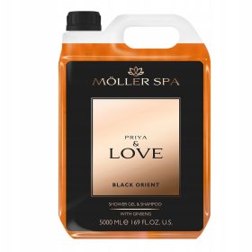    PRIYA PRIJA ginzeng sampon és tusfürdő 2 az 1-ben PREMIUM 5L