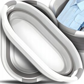    Szennyeskosár 4eladás_ 25l fehér, szürke és ezüst árnyalatok