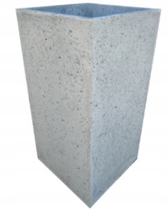  Vivenda virágcserép 40 cm x 40 x 80 cm beton
