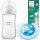  Philips Avent Natural palack SCY933/01 240 ml + Philips Avent cumi fogszabályozó szilikon 6 m +