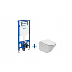    ROCA Duplo One + Gap Square Compact készlet A893104510 lappal
