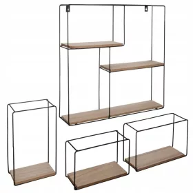    Atmoszféra polc Atmoszféra polc 48 cm x 48 cm x 9,5 cm fekete