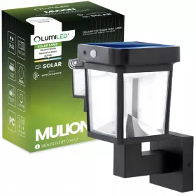    Lumiled fekete kerti fali lámpa beépített 4,5 W-os LED-forrással
