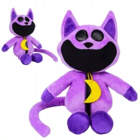    CatNap mosolygó lények plüss játék Pipacs játékidő 3. fejezet NAGY 40 CM CAT