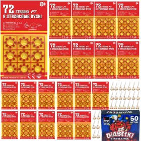   20x BUNCH CAP, ALACSONY, 8 PISZTALÖVÉS, 1440 LÖVÉS + ÖRDÖGEK