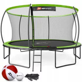    Nagy 14 láb-os kerti trambulin gyerekeknek 427cm+ belső hálóval