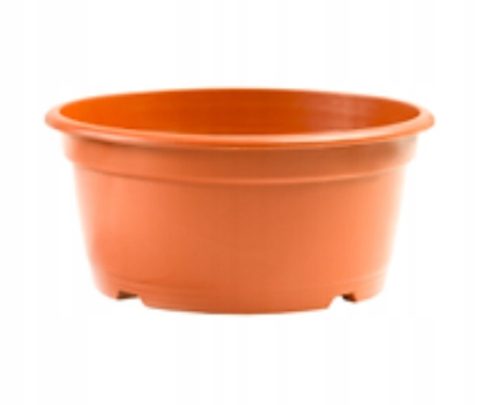  MIRADO virágcserép 19 cm x 19 x 9,5 cm átmérője 19 cm műanyag terrakotta