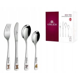  Gyermek evőeszközök, rozsdamentes acél, style24prints