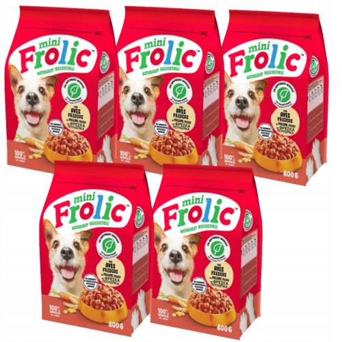  Mini Frolic száraz kutyaeledel 800g