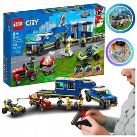   LEGO City 60315321 LEGO CITY POLICE BLOKK KÉSZLET Parancsnoksági KÖZPONT MIKULÁS AJÁNDÉKA