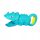  c/ Outdoor Snow Ball Toys, Beach Toy Triceratops Blue