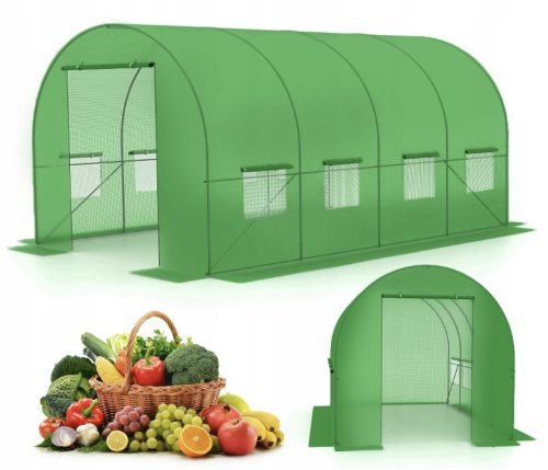  FÓLIAALAGÚT Kerti üvegház FÓLIA 2,5x4m 10m2
