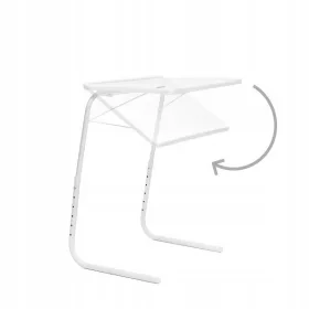    Innova Goods V0103211 téglalap alakú asztal 53 x 39 x 70 cm fehér