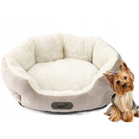    Daka kutya kanapé bézs, fehér, krémszínű 50 cm x 60 cm