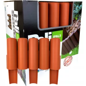    Prosperplast műanyag kerti szegély 270 cm x 24 cm narancssárga