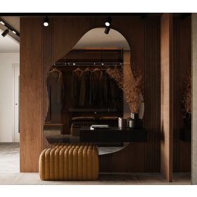  Organikus formájú dekortükör - STONE 110