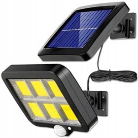  Homlokzati lámpa 1200 lm, napelemes