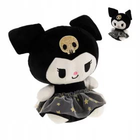    HELLO KITTY plüss KUROMI BLACK GOLD kabalajáték 85cm BEAR