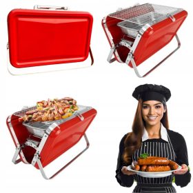    DH Kerti GRILL Opál "S lux" ÖSSZEHAJTHATÓ TURISTA TOK HORDOZHATÓ SZÉN