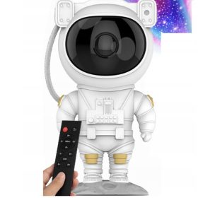    Astronaut LED éjszakai fény projektor, csillagos ég, időzítővel, távirányítóval