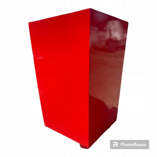  Poliosz-kompozit virágcserép 45 cm x 38 x 67 cm vörös polimerbeton árnyalatok