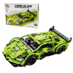    BLOKKOK TÁVIRÁNYÍTÁSÚ RC AUTÓS SPORTAUTÓ 428 EL. nem LEGO