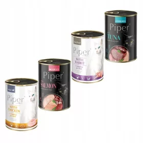    PIPER DOLINA NOTECI NEDVES KONSTRUKCIÓ MACSKA ÉTELEKHEZ 12x400G