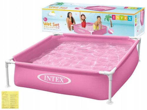  Intex négyzet alakú medence 122 x 122 cm