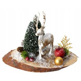    FA TEREMTÉS KARÁCSONY KARÁCSONY KARÁCSONY ESTE DÍSZÍTÉS GYERTYAÁLLVÁNY TÉL