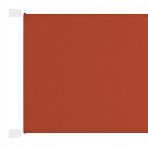  Greatstore Függőleges napellenző terrakotta 100 x 800 cm oxford szövet