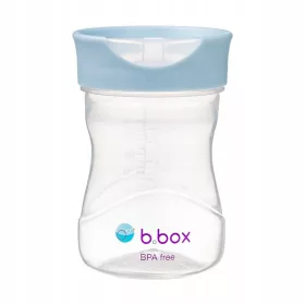    B.box edzőcsésze 240 ml kék, tanulás, mint a csészéből
