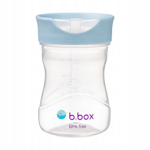  B.box edzőcsésze 240 ml kék, tanulás, mint a csészéből